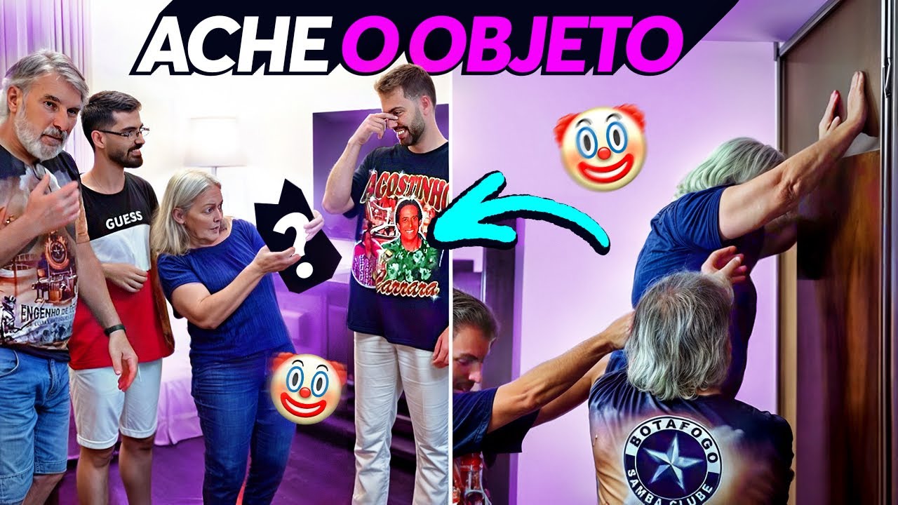 DESAFIO: ENCONTRE O OBJETO NA CASA