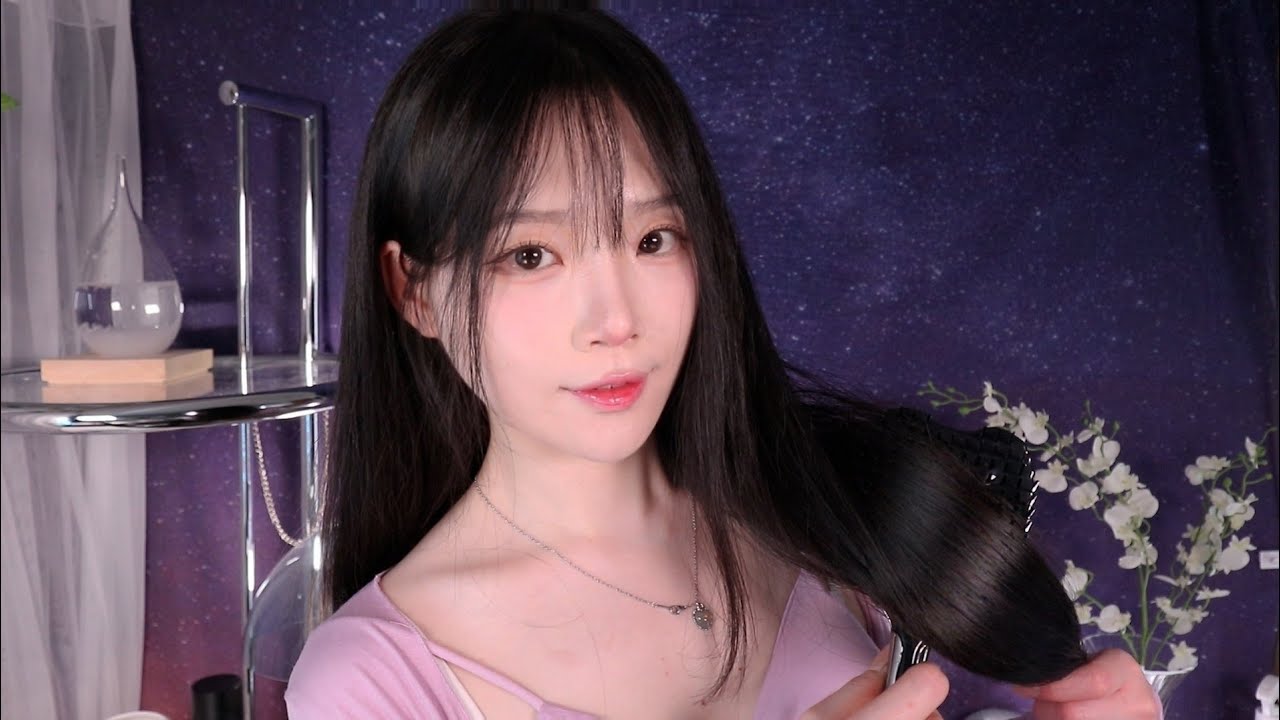 ASMR(Sub✔) Быстрое засыпание | Реалистичный массаж головы и уход с расчёской