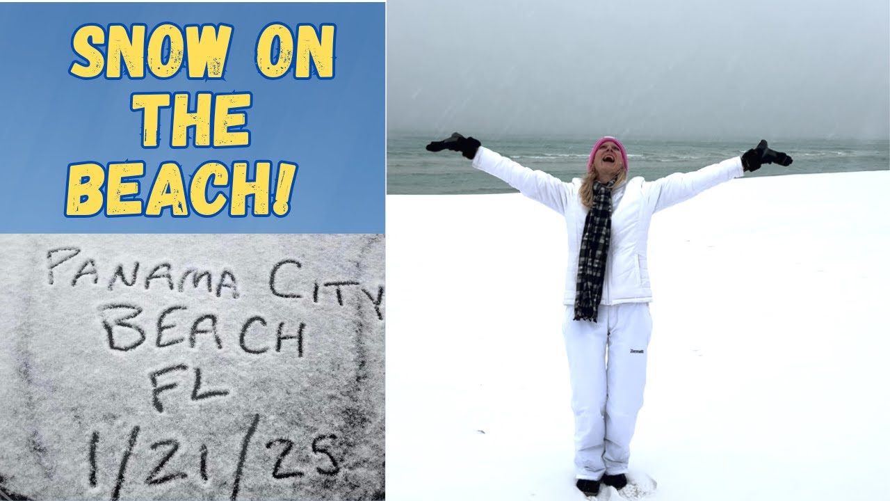 ONE YEAR AGO TODAY: IT SNOWED IN THE FLORIDA PANHANDLE!❄️