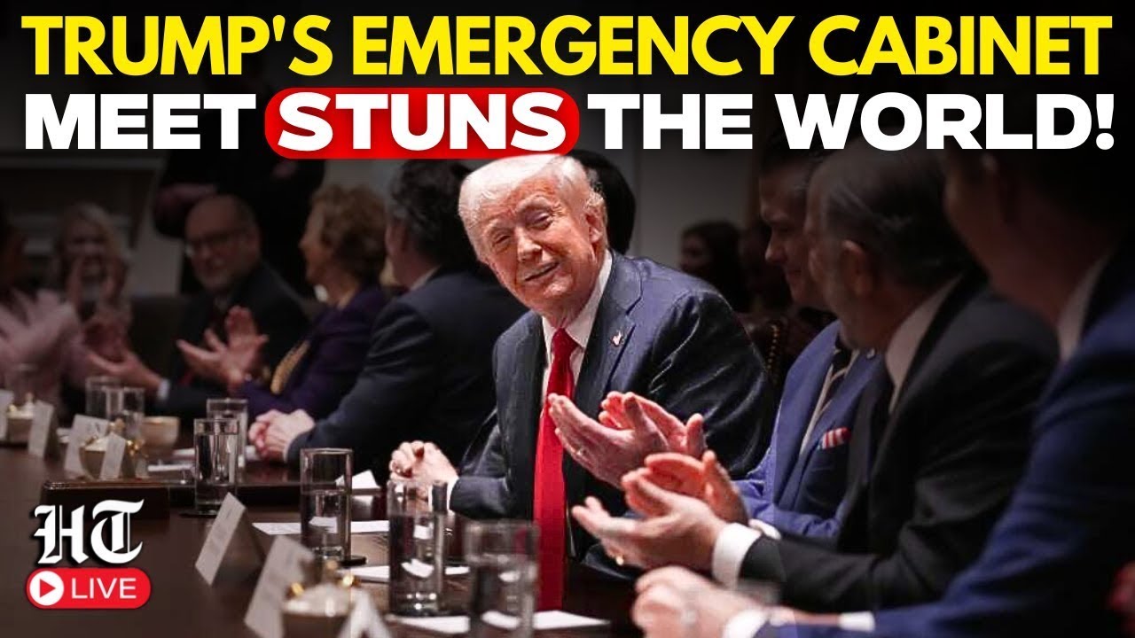 Donald Trump LIVE | President Trump Makes SHOCKING Announcement | Trump Cabinet Meet | US News | USA