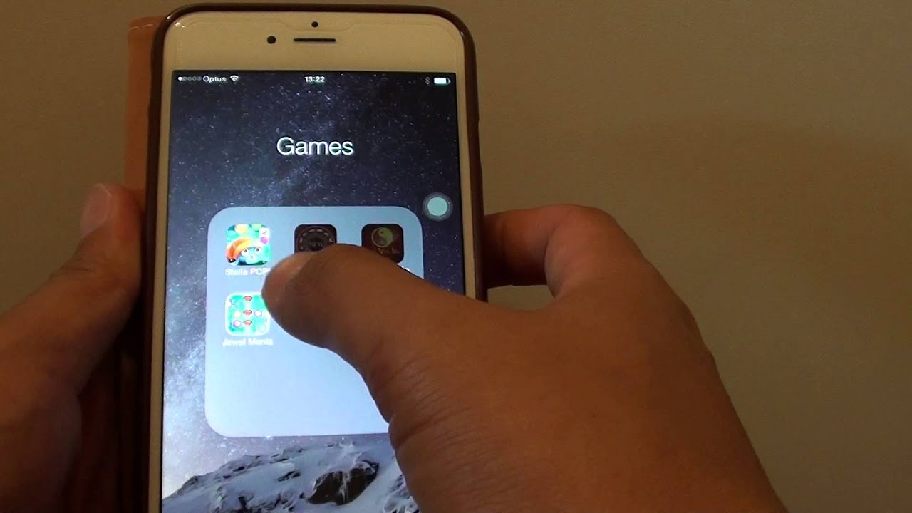 iPhone 6: How to Remove Folder From Home Screen