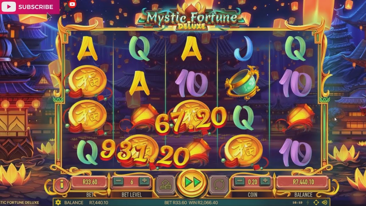 Mystic Fortune Deluxe First Time Lucky Win!
