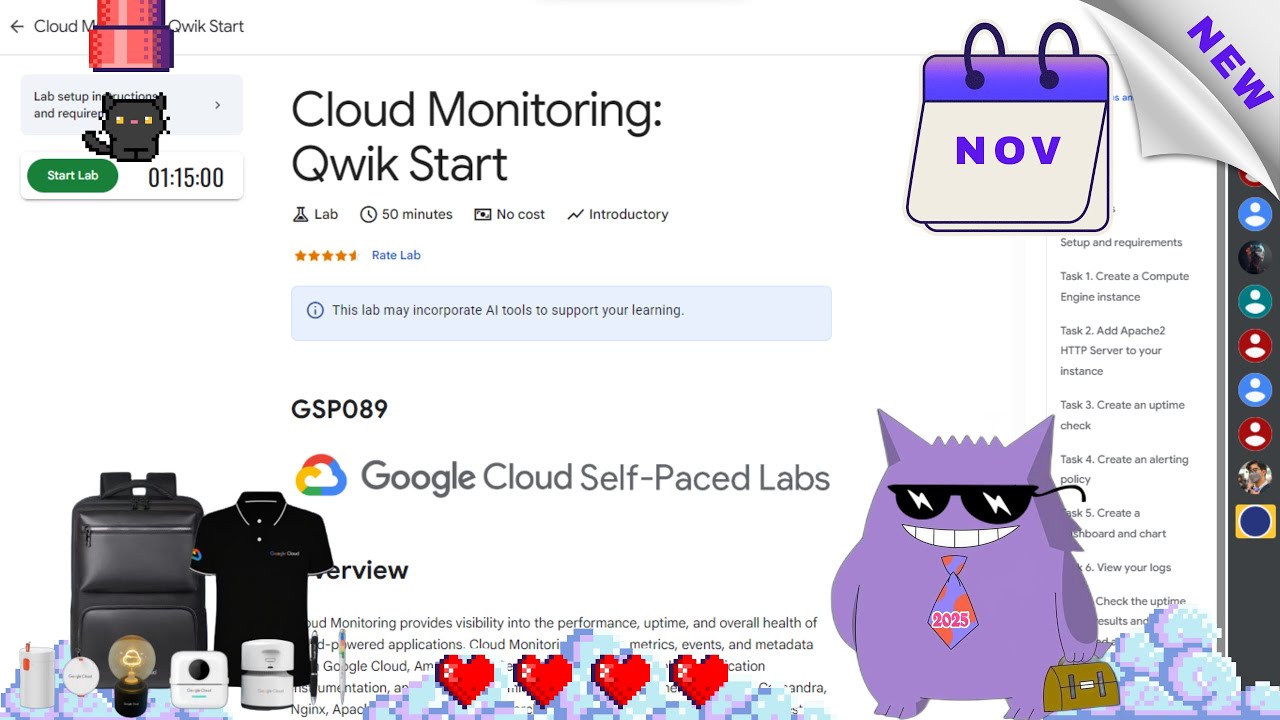 Cloud Monitoring: Qwik Start #2025 | #GSP089 |#qwiklabs |#Solution