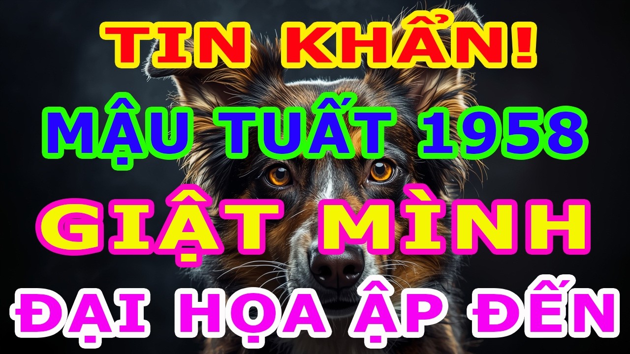 NGHE XONG GIẬT MÌNH! Mậu Tuất 1958 Cần Tránh Điều Gì Kẻo Đại Họa Ập Đến
