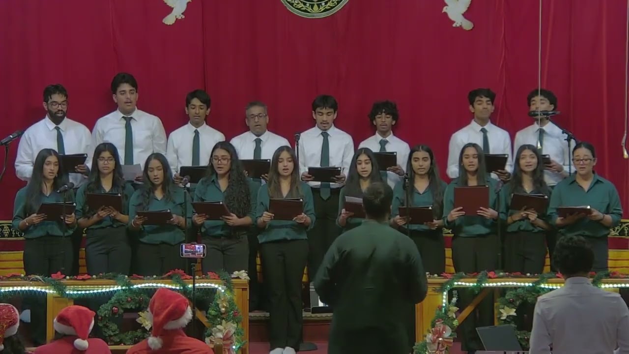 Theshubuhatho Laloho - Epiphany MTC New York, Рождественская служба с колядками 2025, Английский хор