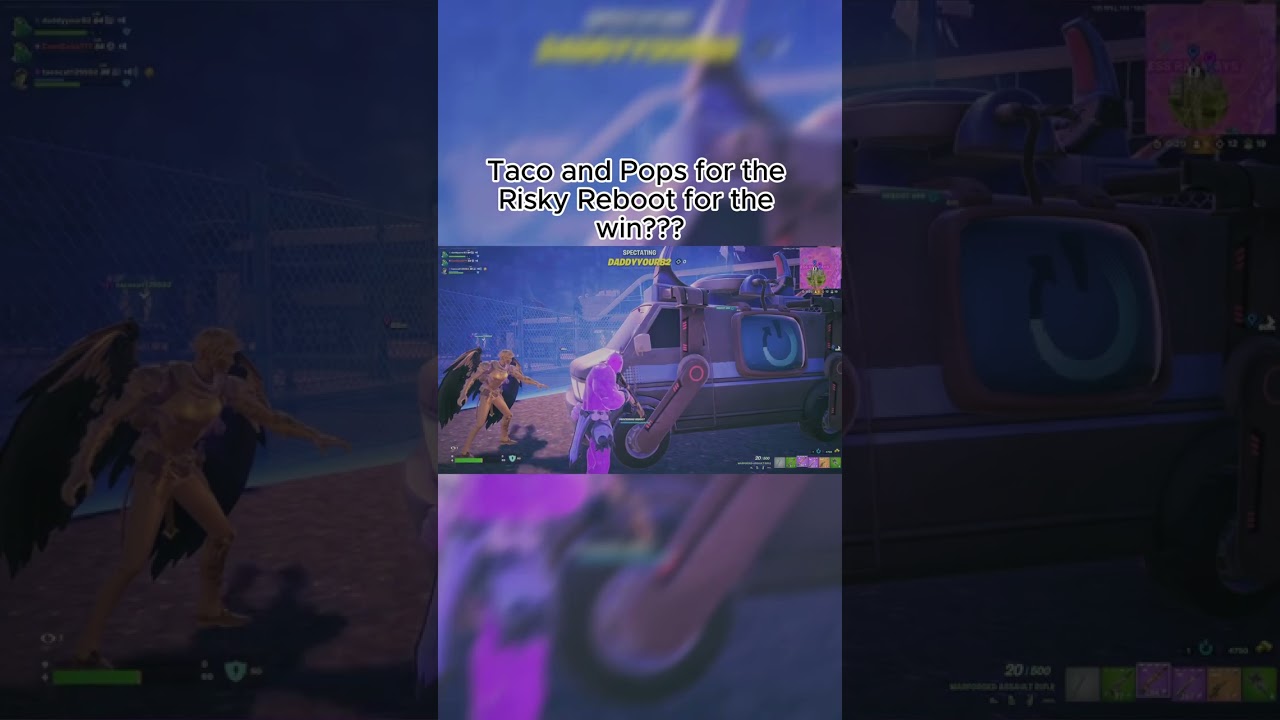 Playing with viewers: Taco and Pops #gamer #streamer #gamingwithviewers #gaming #fortnite #taco #pop