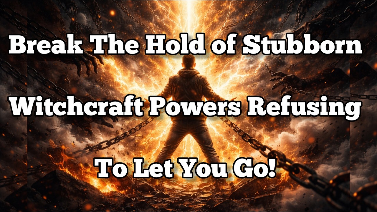 Holy Ghost Fire Warfare Prayer Against Stubborn Powers That Refuse to Let Go