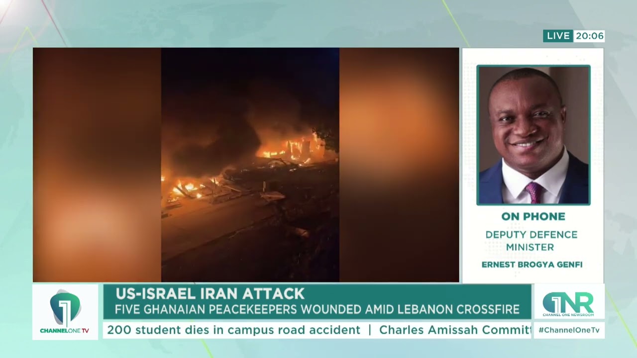US&ndash;Israel&ndash;Iran Conflict: 5 Ghanaian Peacekeepers Wounded in Lebanon Crossfire | Channel One News