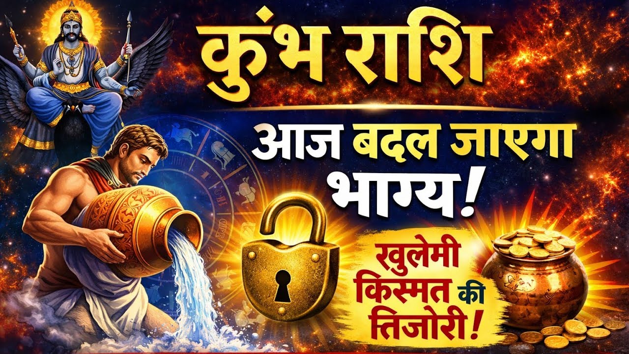 कुम्भ राशि वालों आज बदल जाएगा भाग्य अब खुलेगी किस्मत की तिजोरी। Kumbh Rashi 