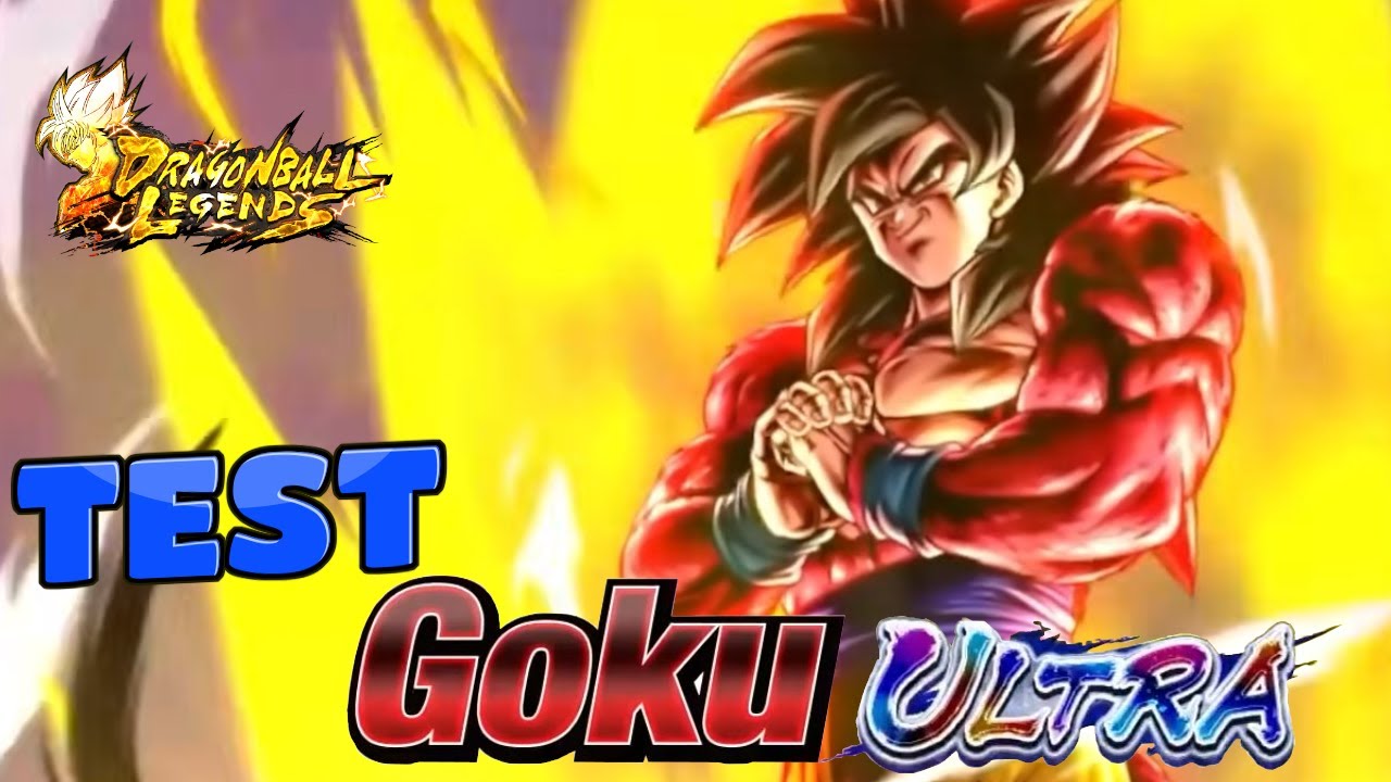 PERSONNE NE PEUT L’ARRÊTER…TEST GOKU SSJ4 ULTRA 💥| DB LEGENDS