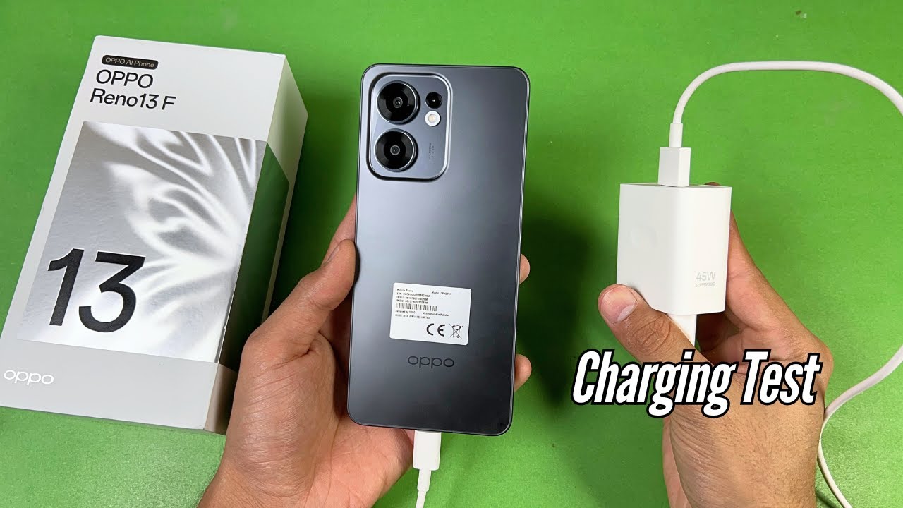 Oppo Reno 13F - Battery Charging Test! (45W)