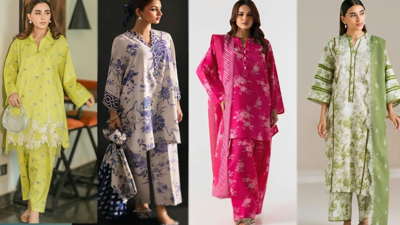 dress designs 2025 | girls stylish casual dress design | kapdon ke design