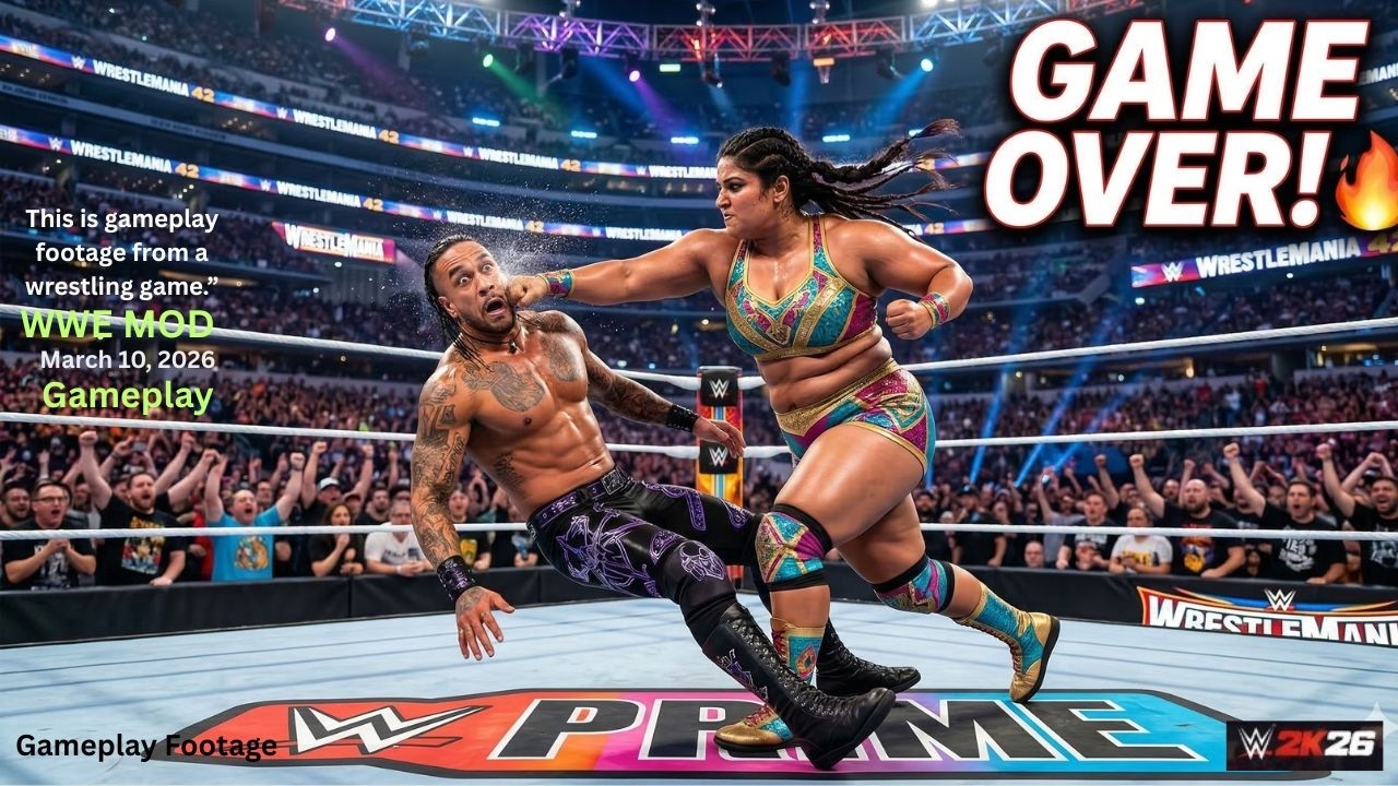 WWE 2K25 – Damian Priest vs Indian Diva Rhea Devi | Extreme Intergender Match ⚡ | 10.03.2026