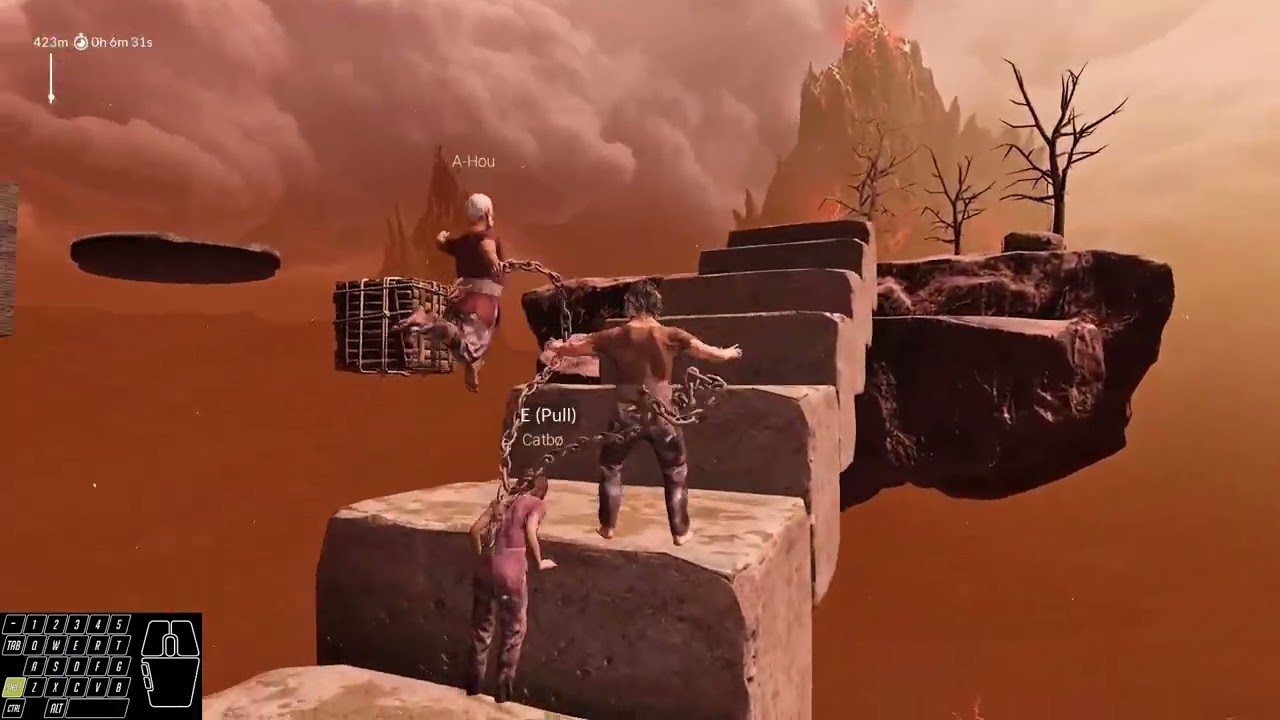 Chained Together Speedrun 3 players - 