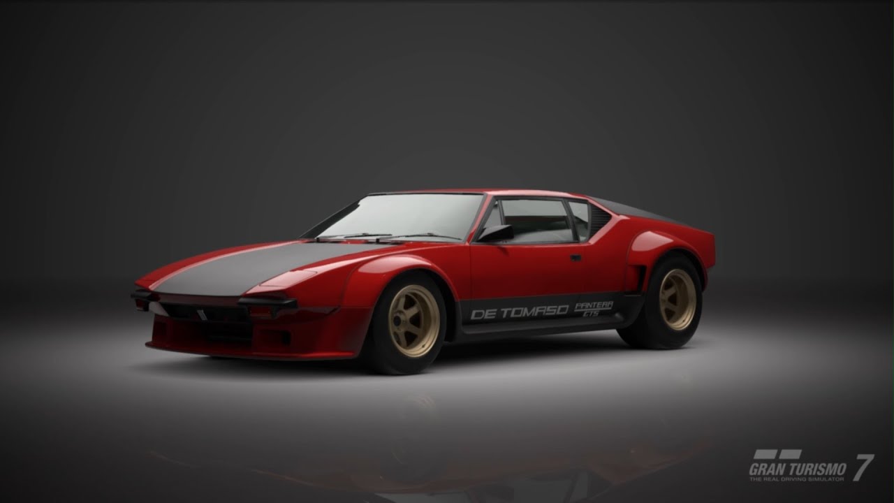 Gran Turismo 7-DE TOMASO PANTERA NEW Engine swap