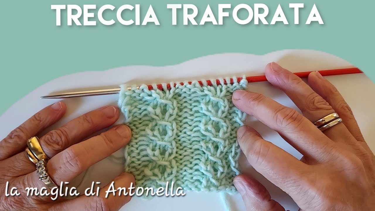 falsa treccia traforata: semplicissima