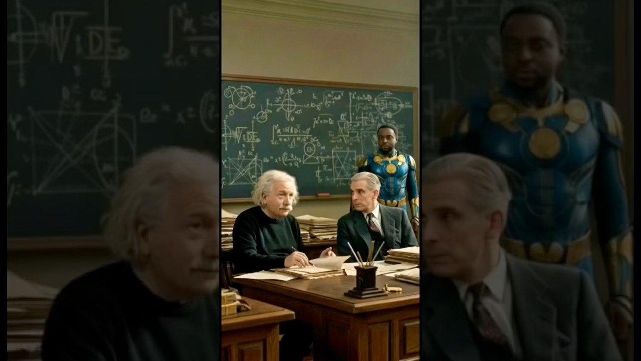 Eternals Meet Einstein & Oppenheimer : Phastos Visits Princeton University in 1947 (2)