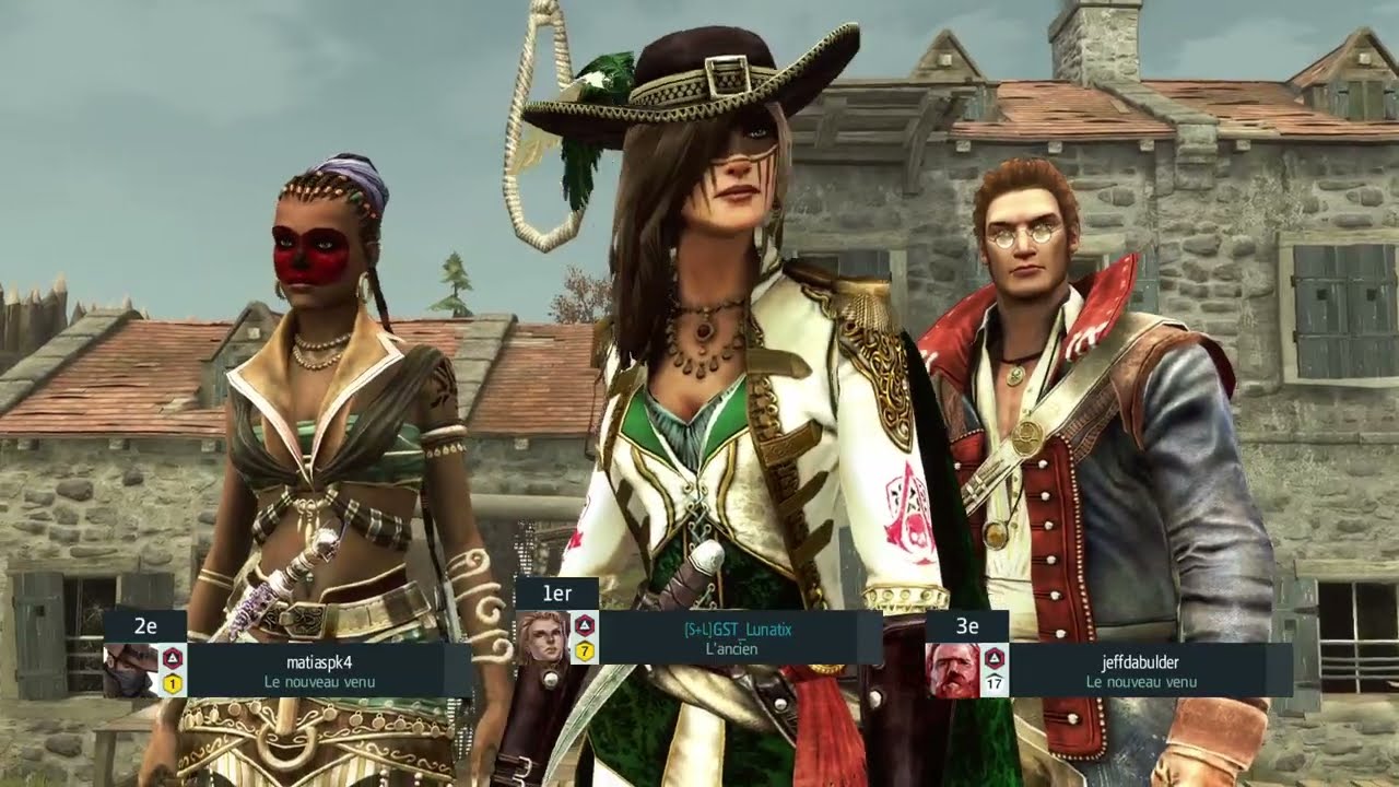 Assassin's Creed IV Black Flag Multiplayer gameplay (Deathmatch)