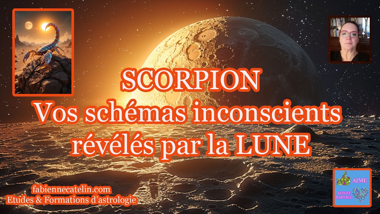♏SCORPION : Vos schémas inconscients révélés par la LUNE 🌑