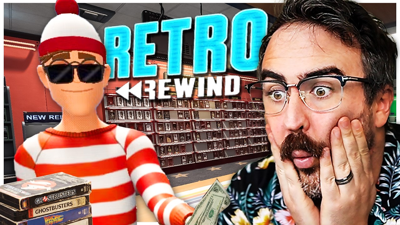 Traveling Back To The 90's To Run My Own Blockbuster | Retro Rewind
