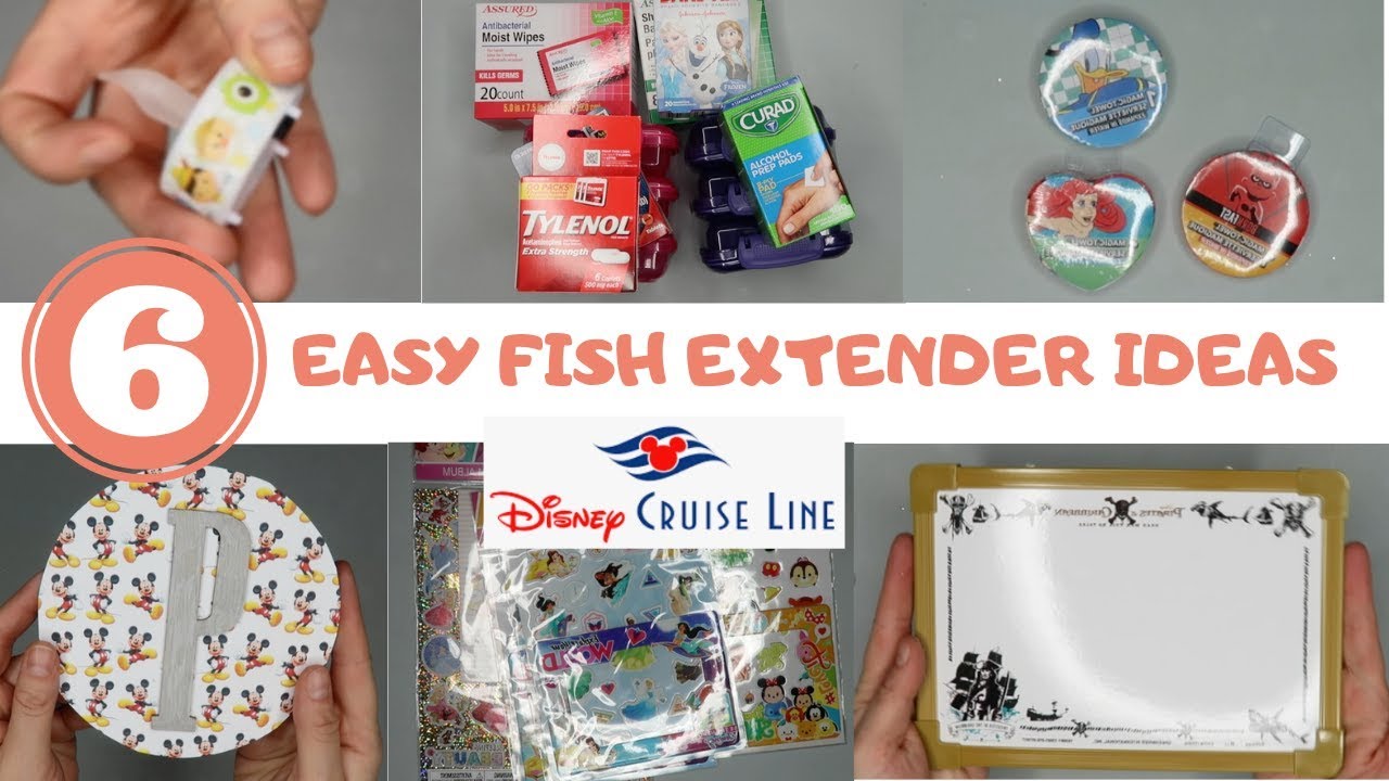 6 EASY FISH EXTENDER IDEAS | DISNEY CRUISE LINE // WDWGIRL