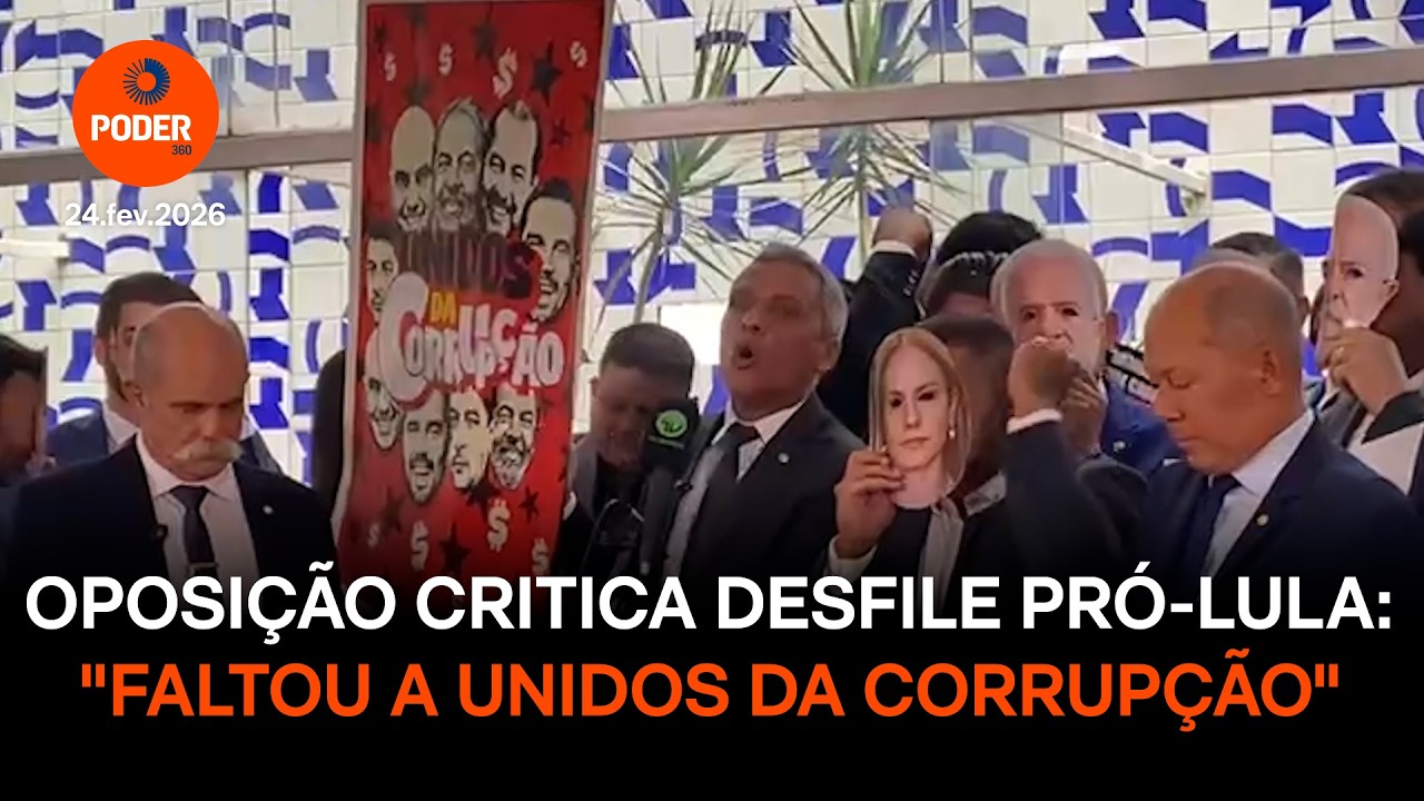 Oposi&ccedil;&atilde;o critica desfile pr&oacute;-Lula: 