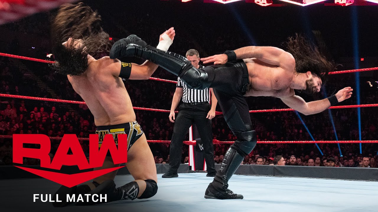 ПОЛНЫЙ МАТЧ — Адам Коул против Сета Роллинса — матч за титул NXT: Raw, 4 ноября 2019 г.