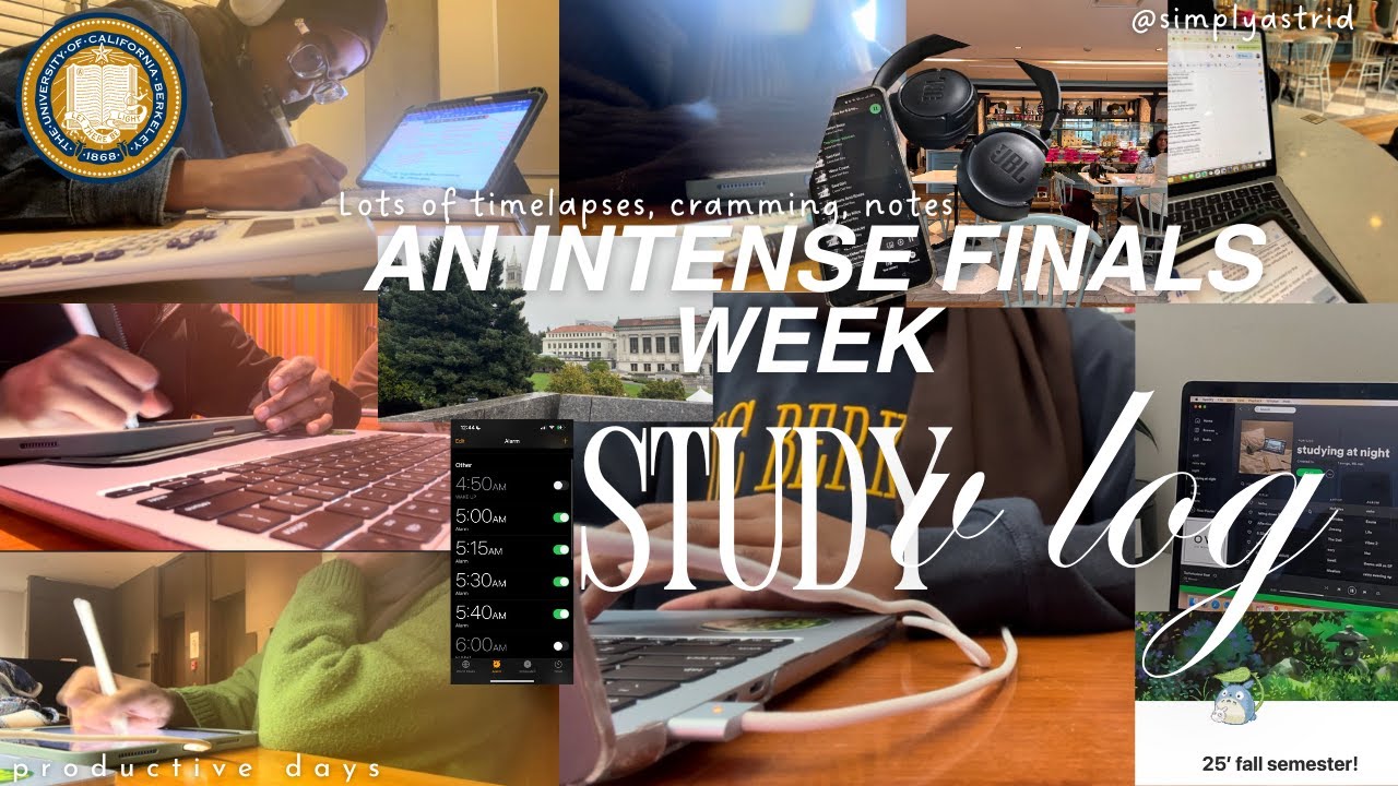 🎧📚 72 HOUR study vlog | INTENSE studying, note-taking and cramming.