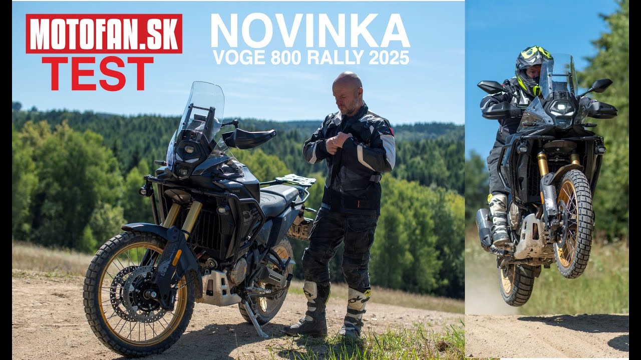 Otestovali sme Voge 800 Rally