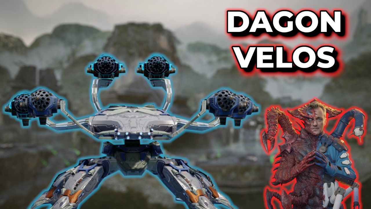 WR - Firing 6x Velos Looks So Cool - Dagon Velos | War Robots