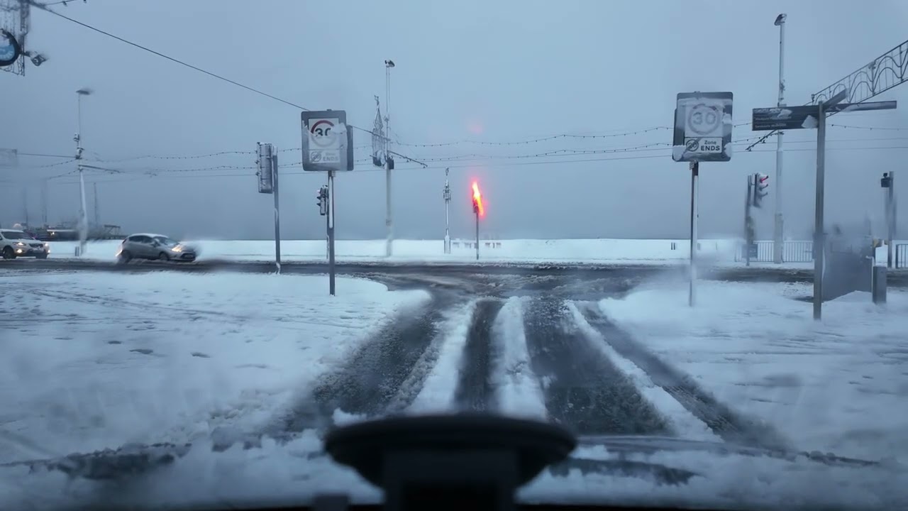 #blackpool #snow day