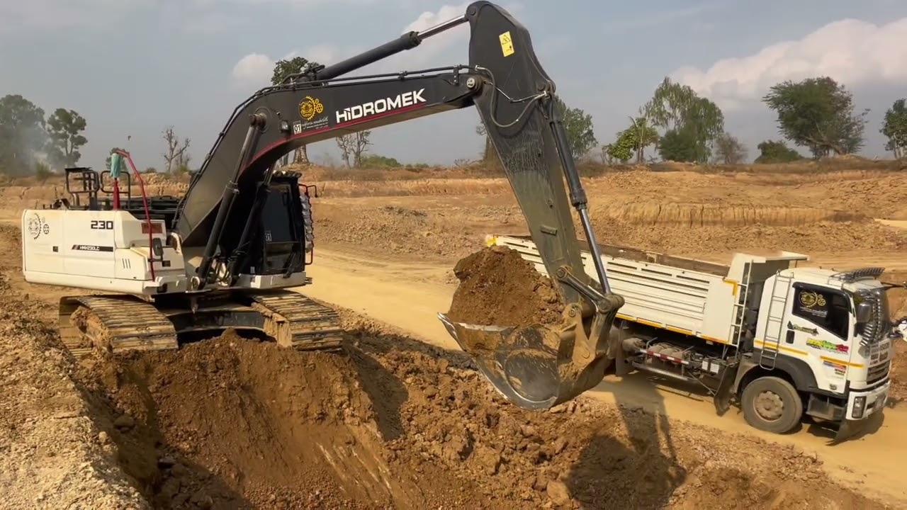 งานวางท่อและถมดินขนาดพื้นที่ 1 ไร่ สูง 1.5 เมตร บ้านจำป่าหวาย อ.เมือง จ.พะเยา EP.5