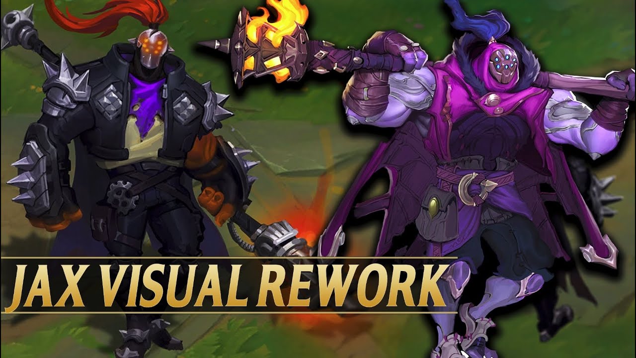 JAX VISUAL REWORK 2023 & SKARNER DELAYED - League of Legends