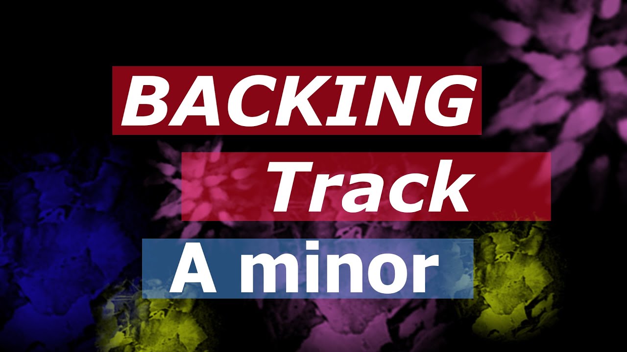 Romantic Backing Track Mid Tempo A minor