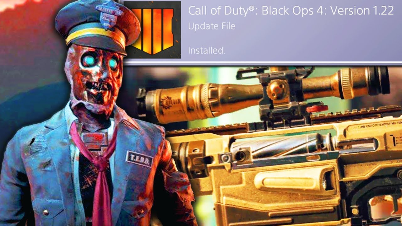 Everything We Know About The 1.22 Update in Black Ops 4! (New Mini Event, Blackout Changes, & More)