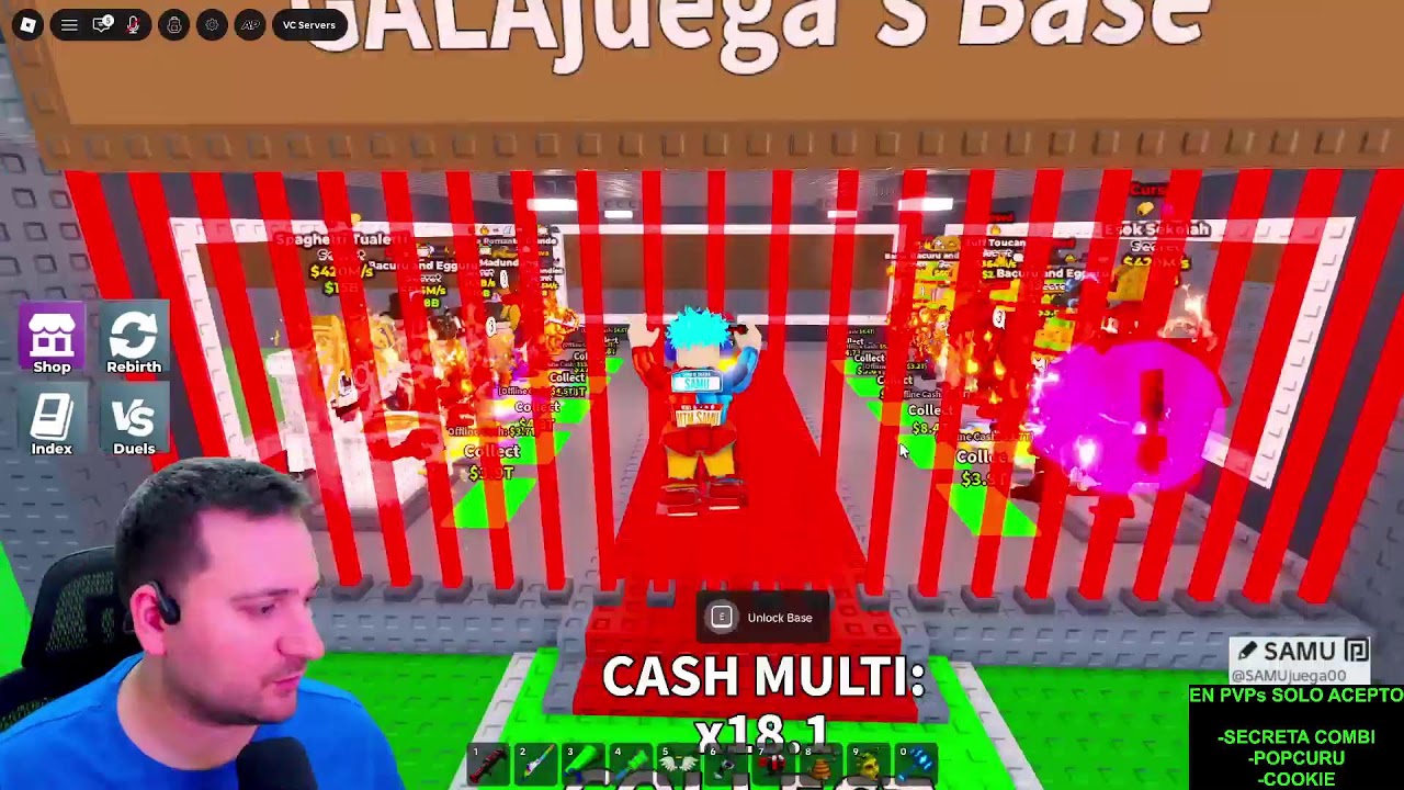 🔥SAMU ESTÁ LOCO!! ADMIN ABUSE CON + 60 SECRETAS!!! 🔥 HOY SALE DRAGON 100%!!!