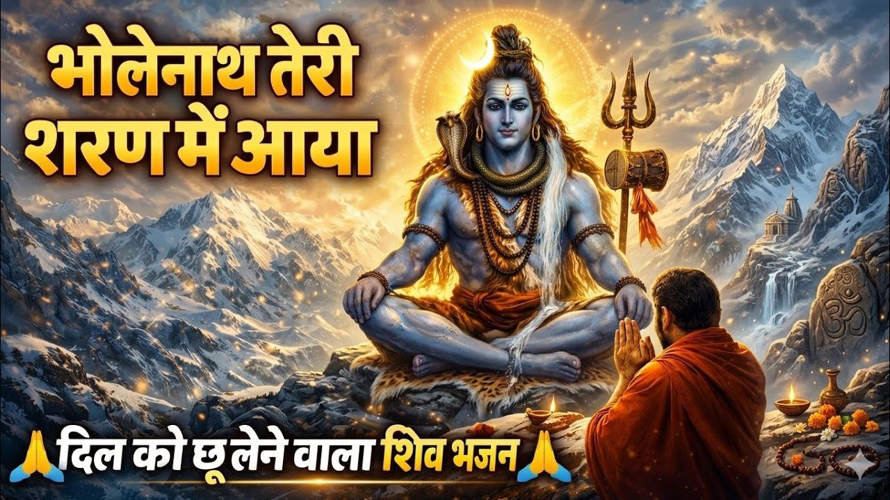 भोलेनाथ तेरी शरण में आया 🙏 दिल को छू लेने वाला शिव भजन | Mahadev Bhajan | Shiv Bhakti Song