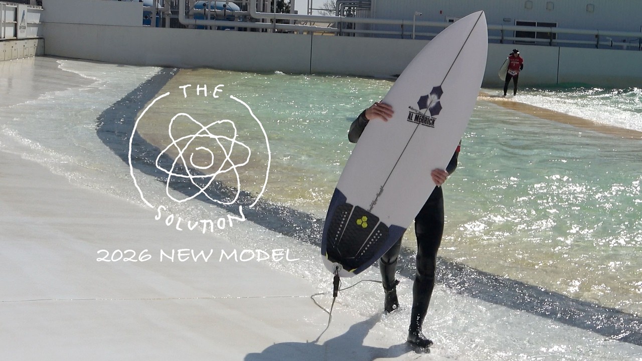 Channel Islands2026年ニューモデルTHE SOLUTION (ザ・ソリューション) ライディング動画🏄‍♂️