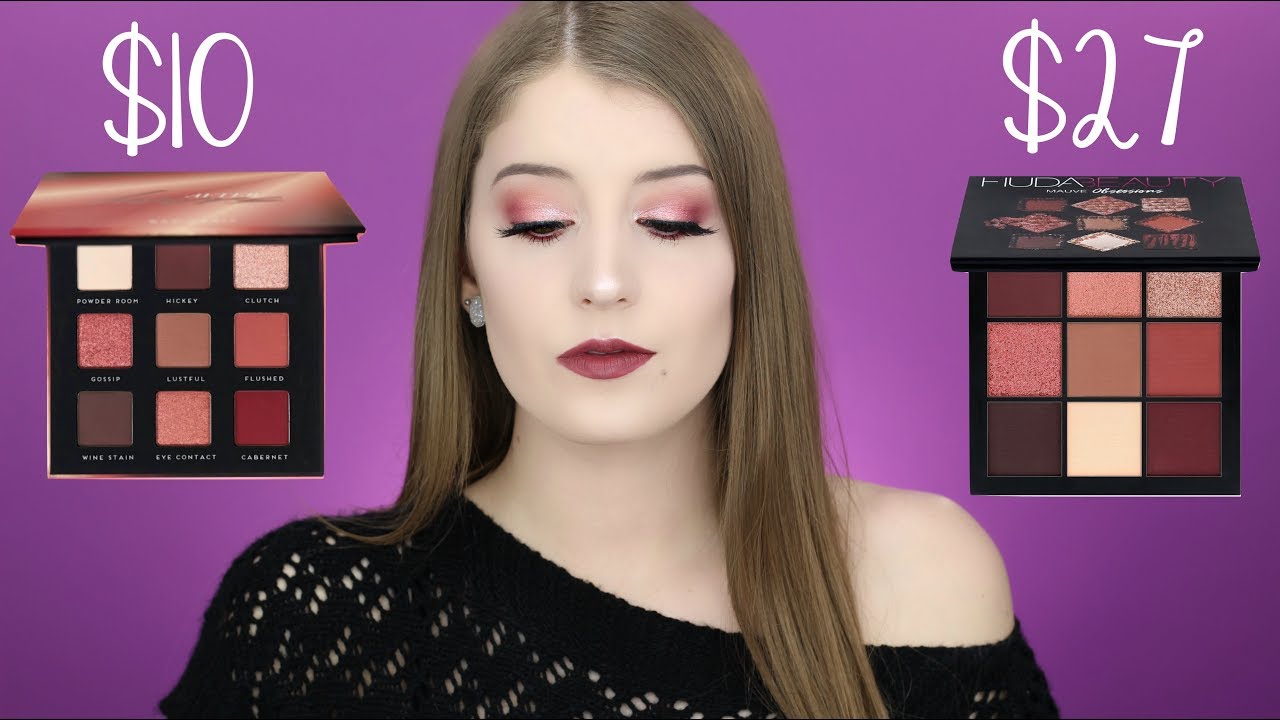 $10 HUDA BEAUTY MAUVE OBSESSIONS PALETTE DUPE?!