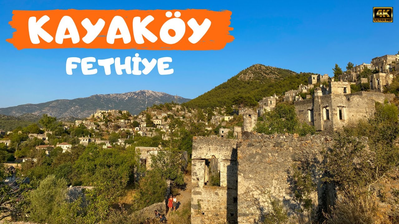 Fethiye’de Sessizliğe Gömülmüş Tarihi Köy: KAYAKÖY I Terkedilmiş Köyün Hikayesi
