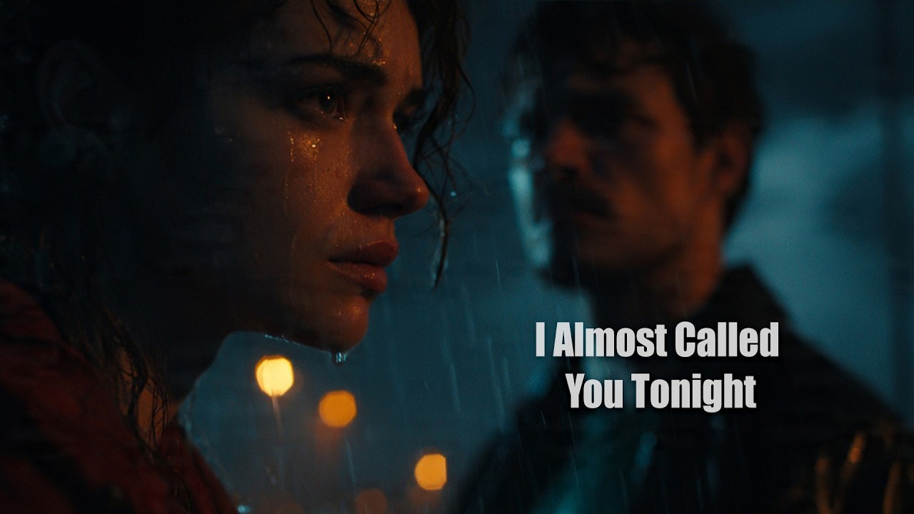 I Almost Called You Tonight 💔 One Weak Moment | Heartbreak Love Song (Lyrics)