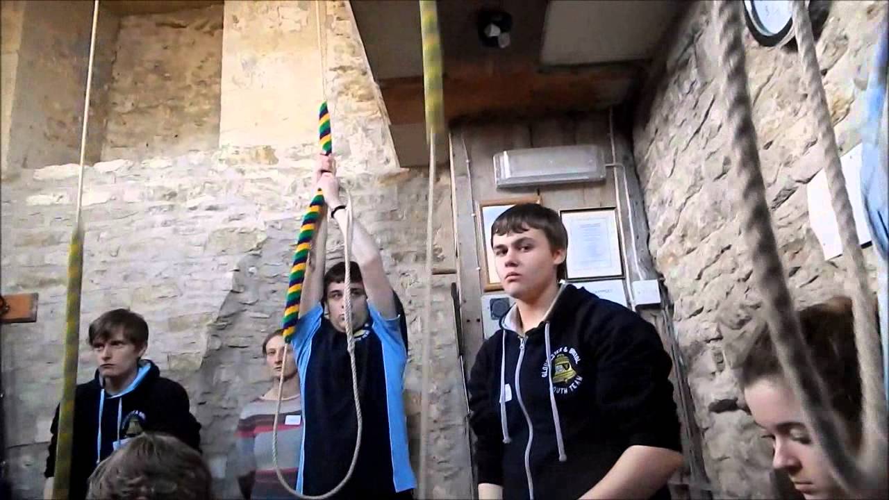 Bell Ringing at Coln St Aldwyns, Glos