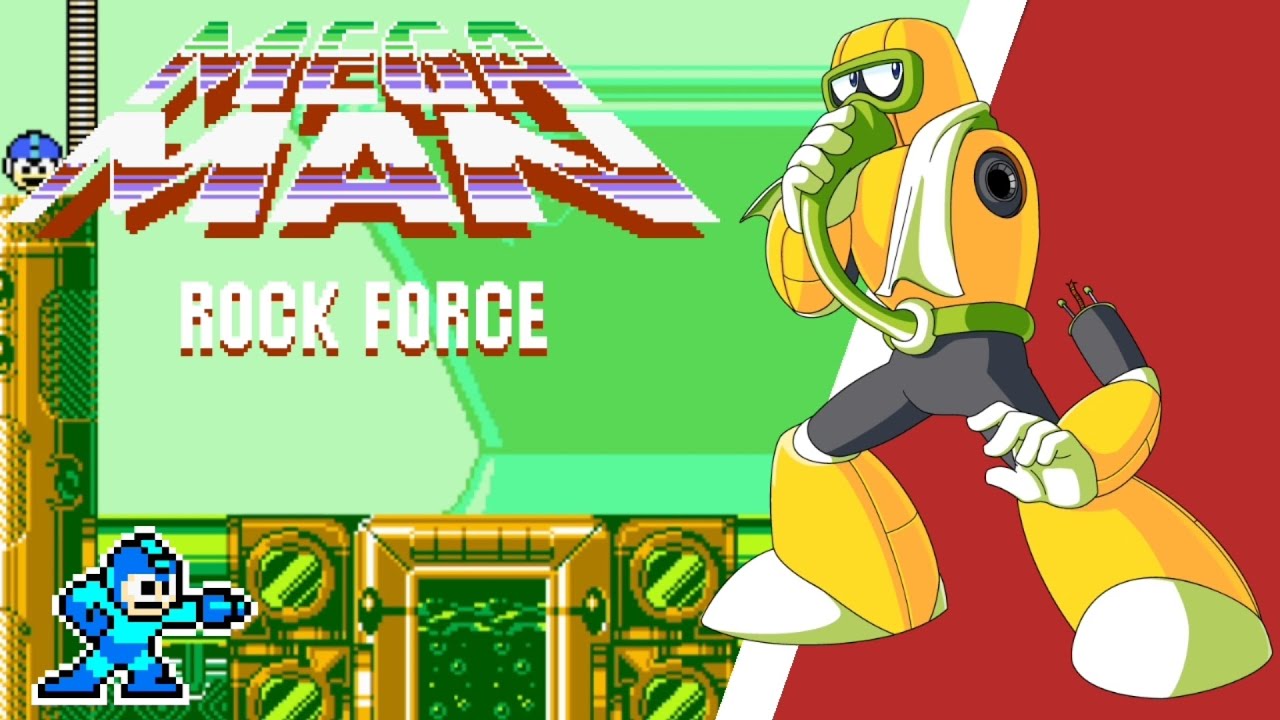 Gameplay : Mega Man Rock Force - Plague Man