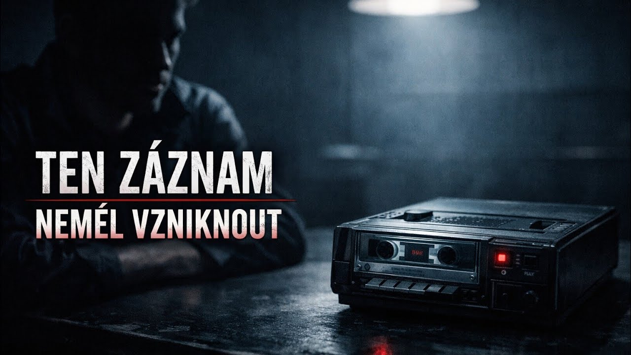 Ten záznam neměl vzniknout… slyšel jsem na něm sám sebe | Psychologický thriller