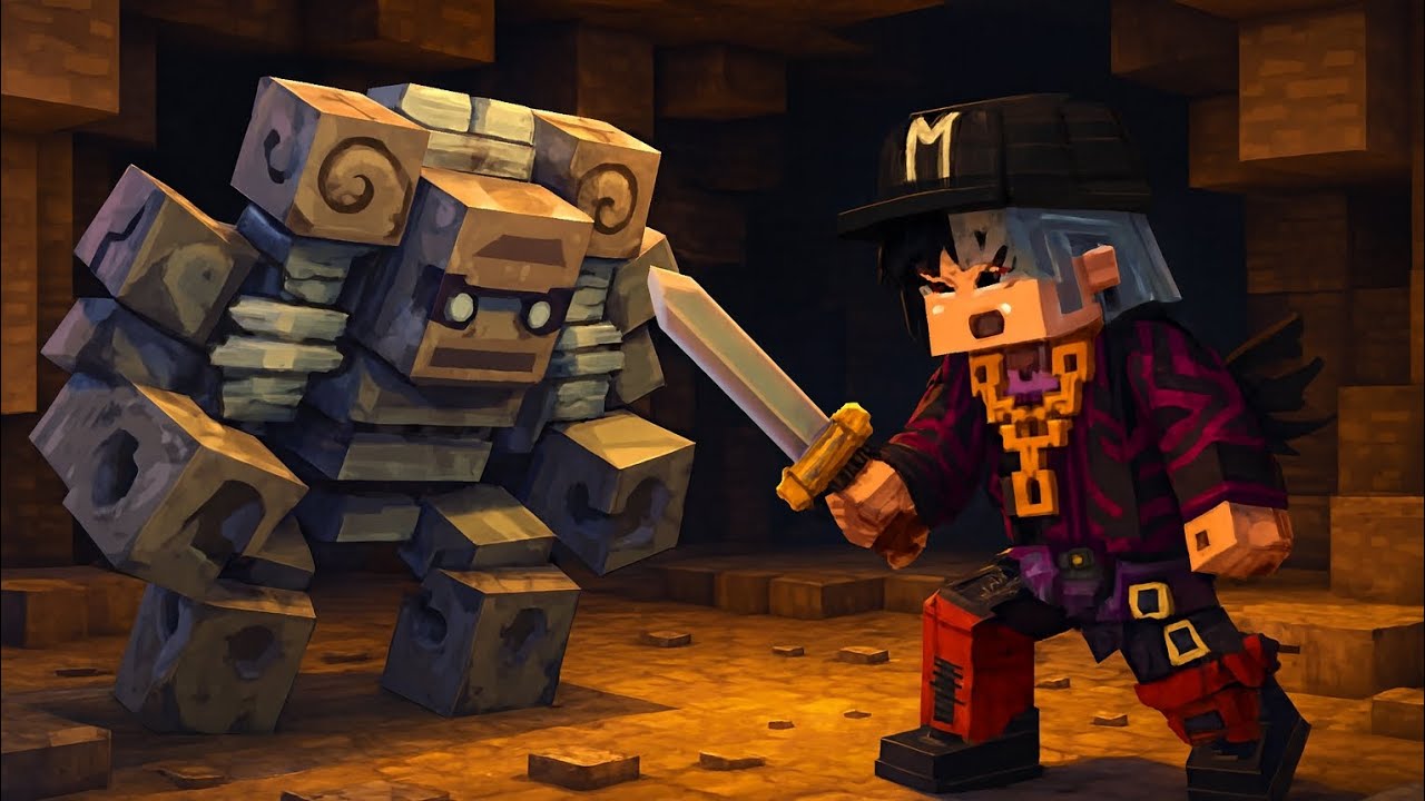 First time playing survival mode in minefun.io