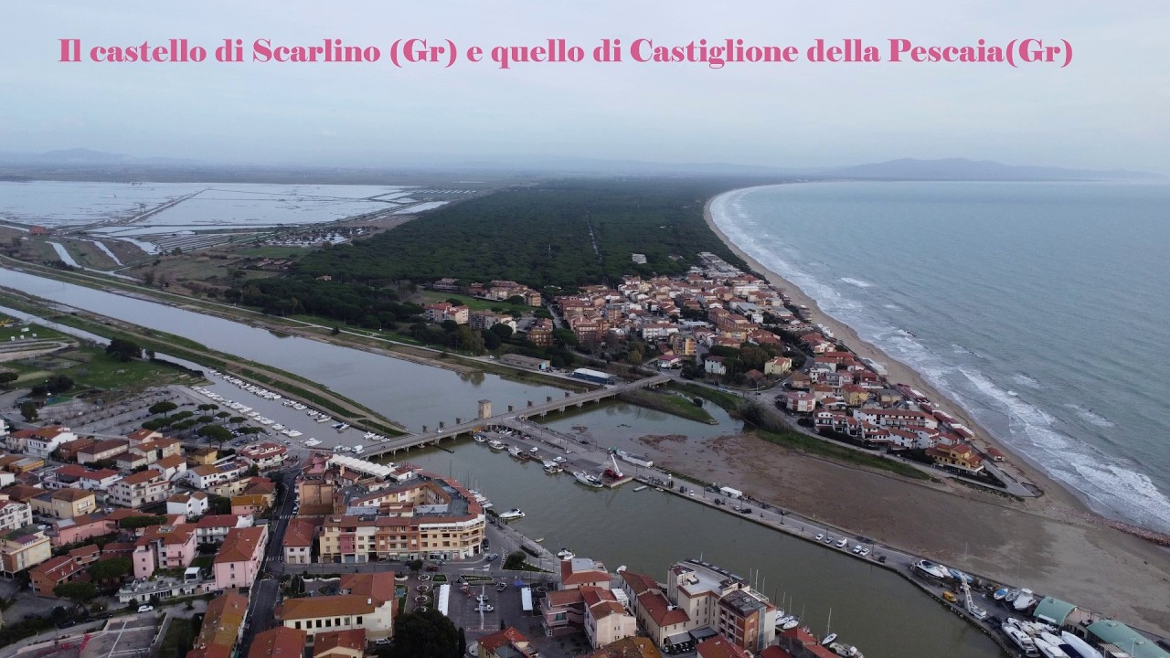 #gigia4 + DJI Mini2. Castello di Scarlino e di Castiglione della Pescaia