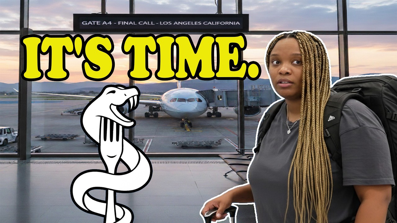 MAYA PREPS FOR CANADA FAT CAMP! (Cole Robinson Snake Diet)