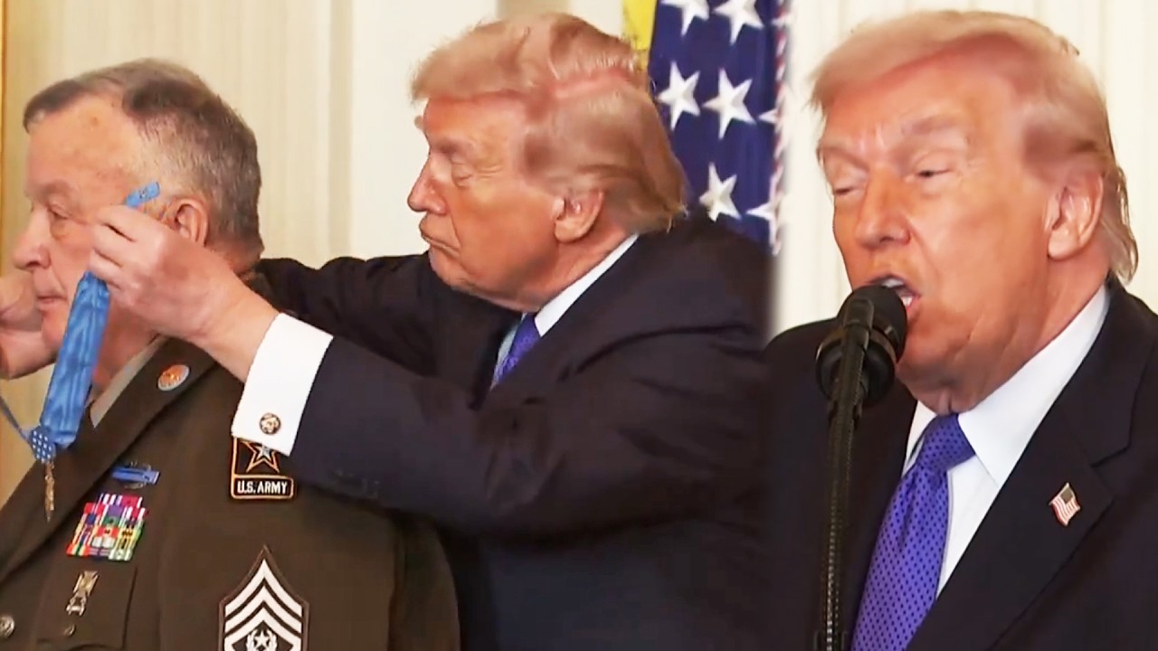 Совершенно безумный Трамп потряс молчаливую комнату.