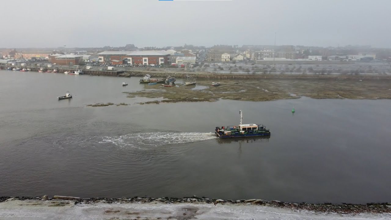 Fleetwood Dock Channel Dredging December 2022