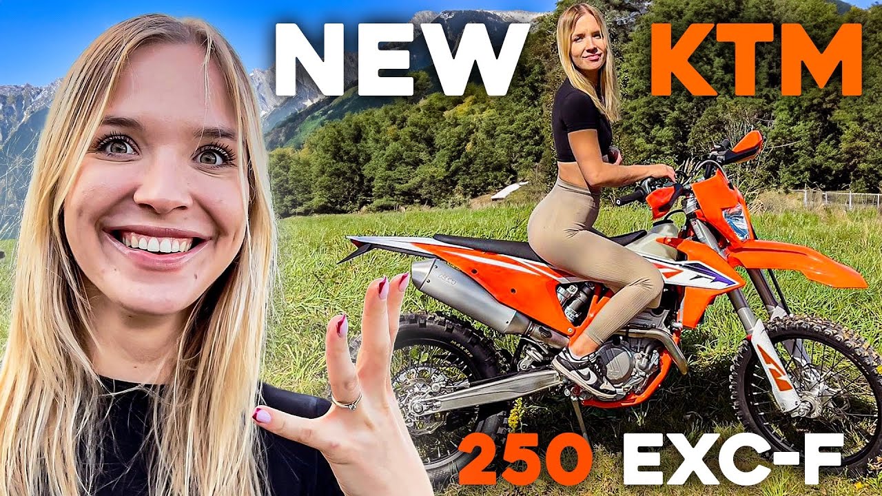 NOWY KTM 250 EXC-F - UNBOXING